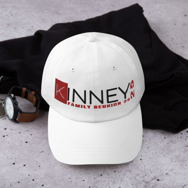 Kinney Kings Big Daddy Dad Hat White