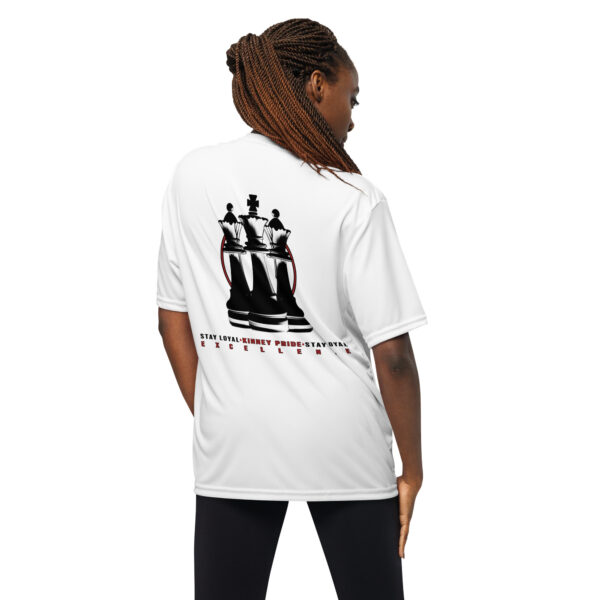 Kinney Queens Relaxed Fit Poly Tee WHT