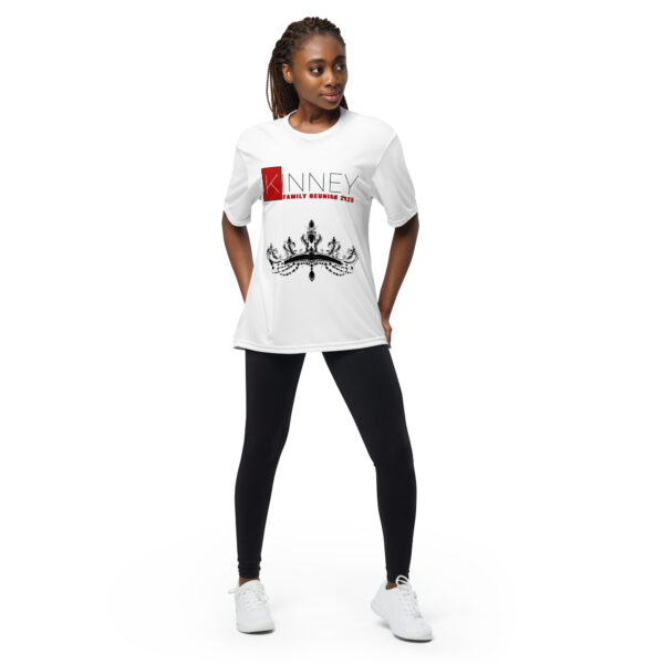 Kinney Queens Relaxed Fit Poly Tee WHT